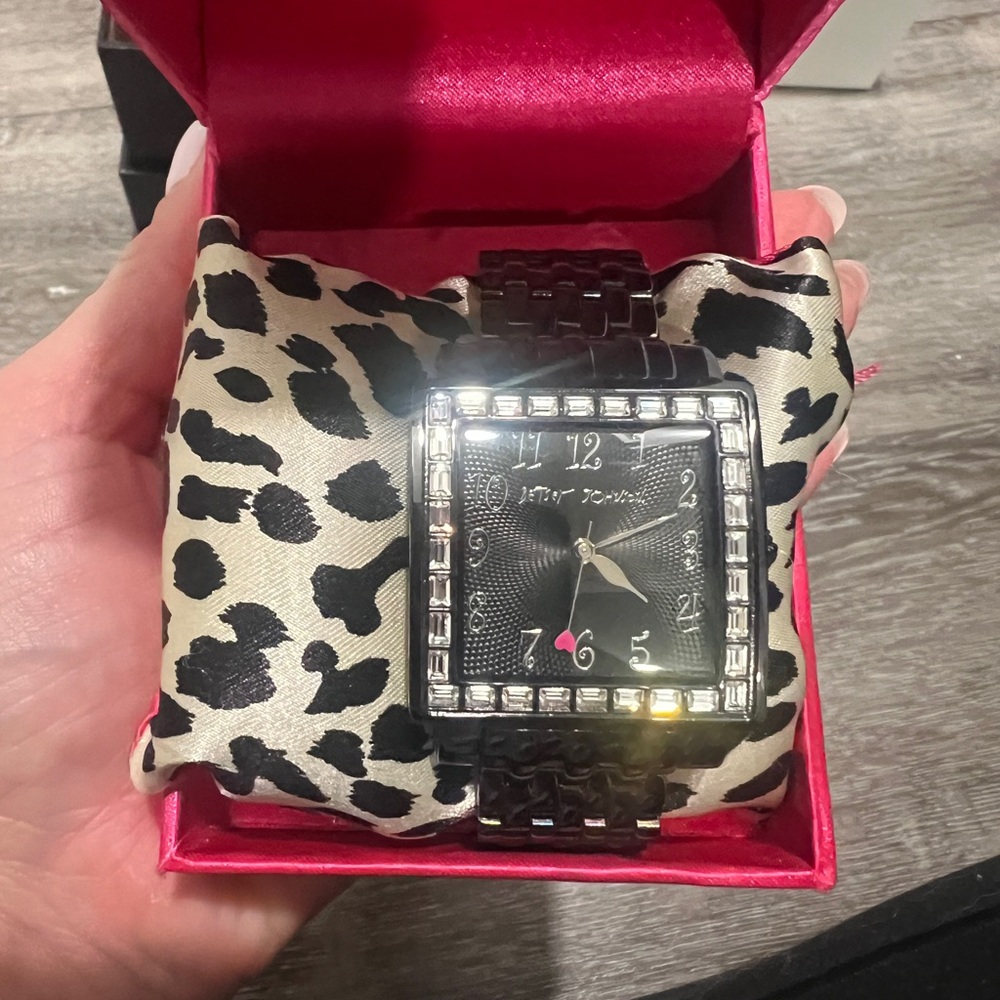 Betsey Johnson Black Watch